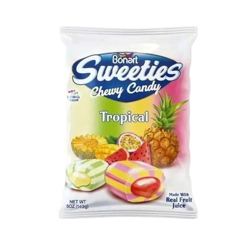 Sweeties Chewy Candy Tropical 142g
