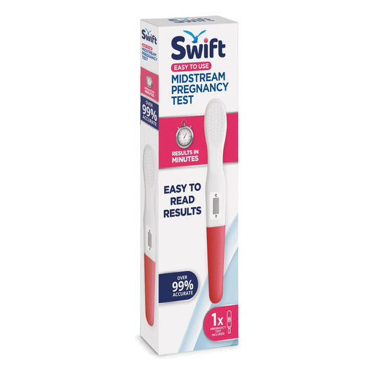 Swift Midstream Pregnancy Test 1pk (25mlu/ml) - Box of 24