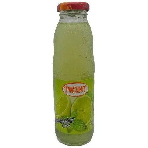Twint Lemon Mint Drink Glass Bottle 350ml - Box of 24