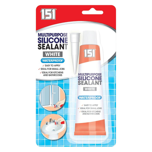 White Silicone Tube 70g - Box of 12
