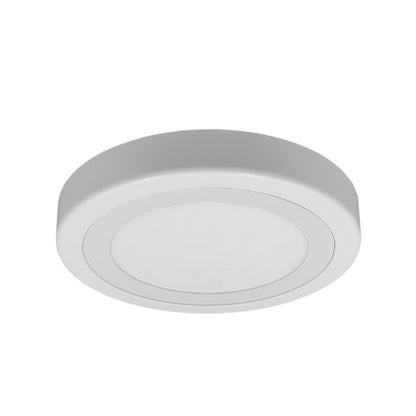 24+12W Pink Edge Lit LED Surface Panel Light 6500K