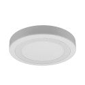 24+12W Red Edge Lit LED Surface Panel Light 6500K