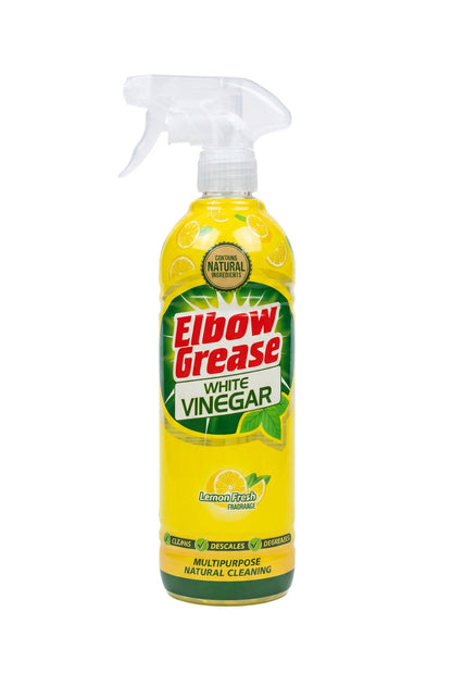 Elbow Grease White Vinegar Spray 750ml Lemon Fresh x 12