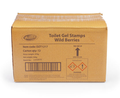 Duzzit Toilet Gel Stamps Wild Berries x 12