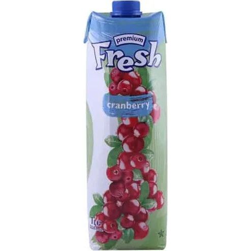 Cranberry Juice 1L - Fresh Box  of 12