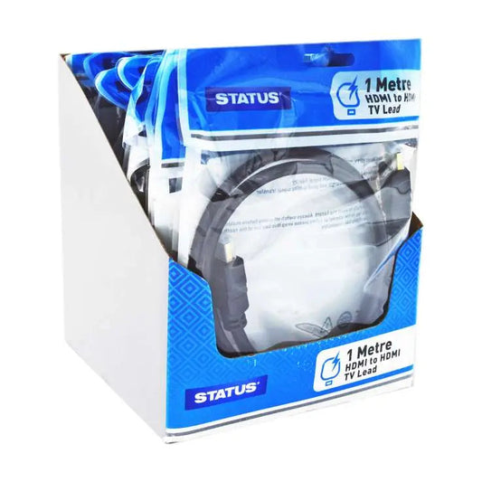 1 Metre HDMI Lead - Status/Daewoo - Box of 5