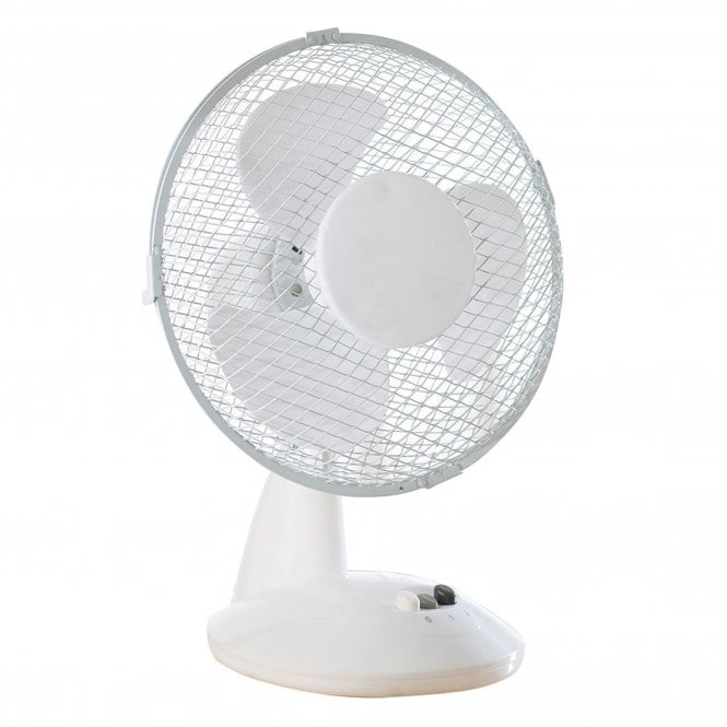 Daewoo 9" Desk Fan White