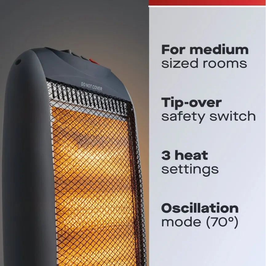 Halogen Heater 1200w Daewoo
