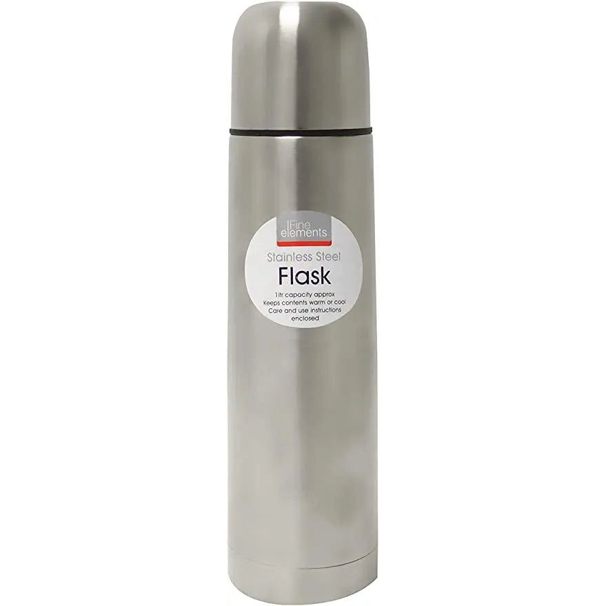 Stainless Steel Flask - Fine Elements - Box of 6