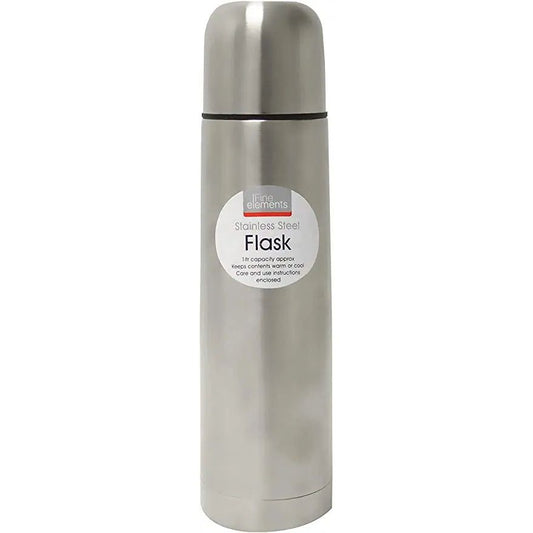 Stainless Steel Flask - Fine Elements - Box of 6