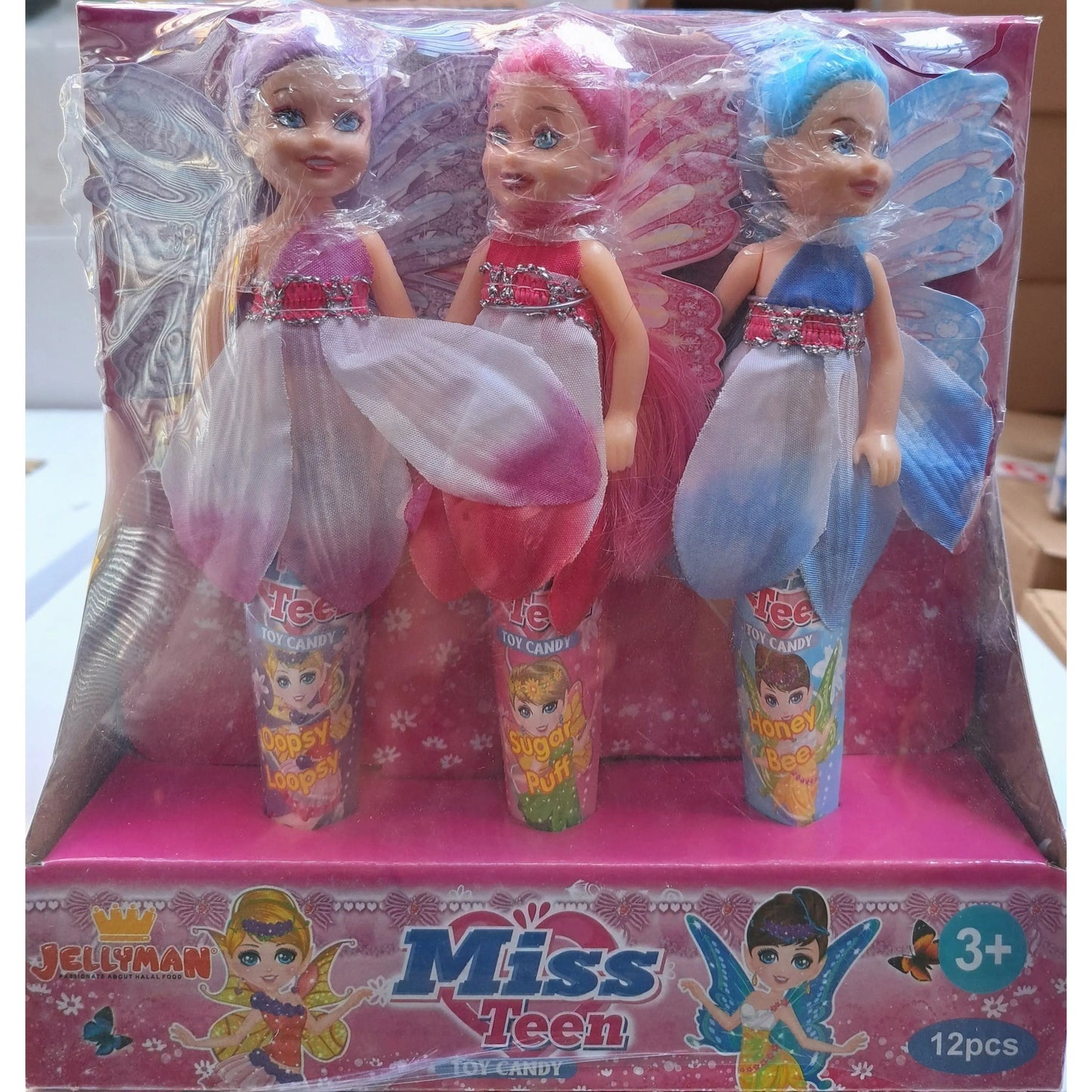 Jellyman Miss Teen Toy Candy Box of 12