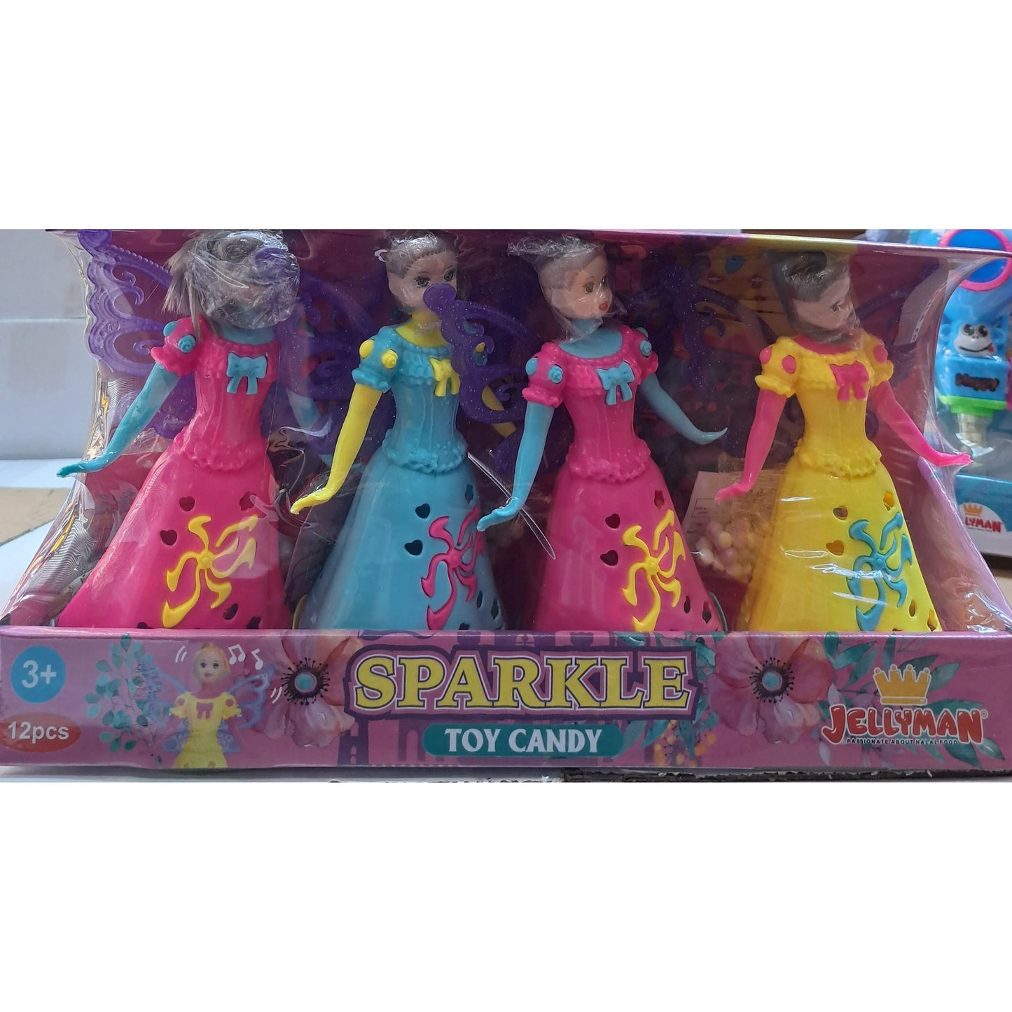 Jellyman Sparkle Toy Candy Box of 12