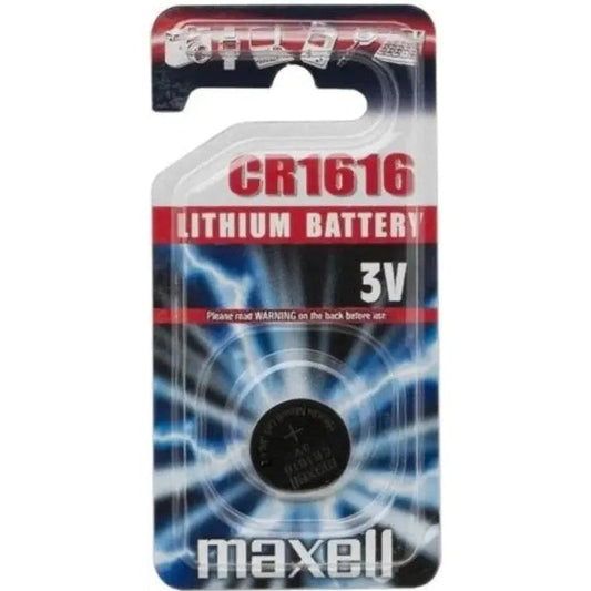 Maxwell CR1616 Lithium Battery - Box of 10