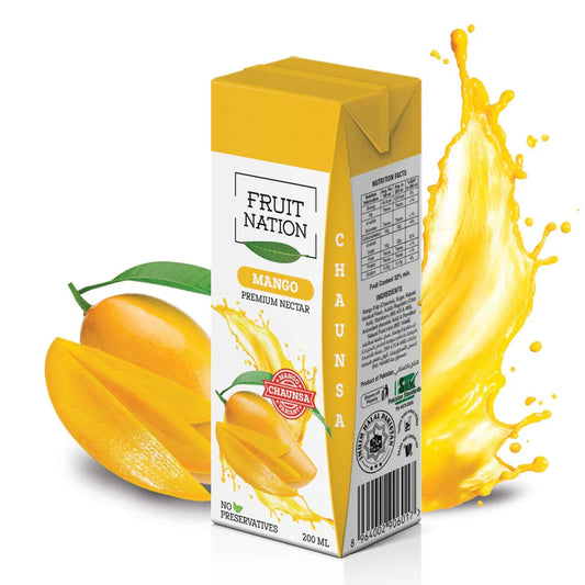 Fruit Nation Chaunsa Mango Premium Nectar Fruit Drink 6 x 200ml