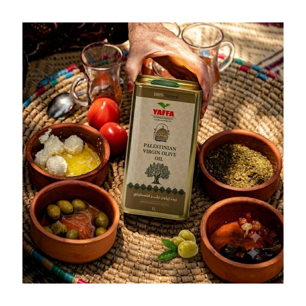 Palestinian Virgin Olive Oil 1L