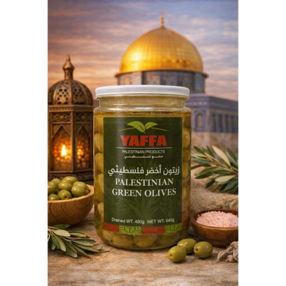 Palestinian Green Olives 400g