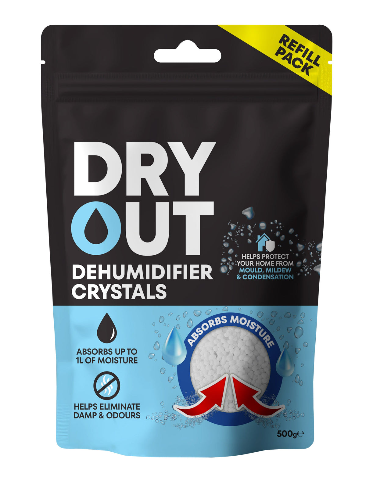 Moisture Absorber Refill Crystals 500g x 12