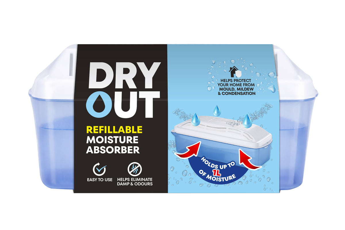 Moisture Absorber Refillable + Crystals 500g x 6