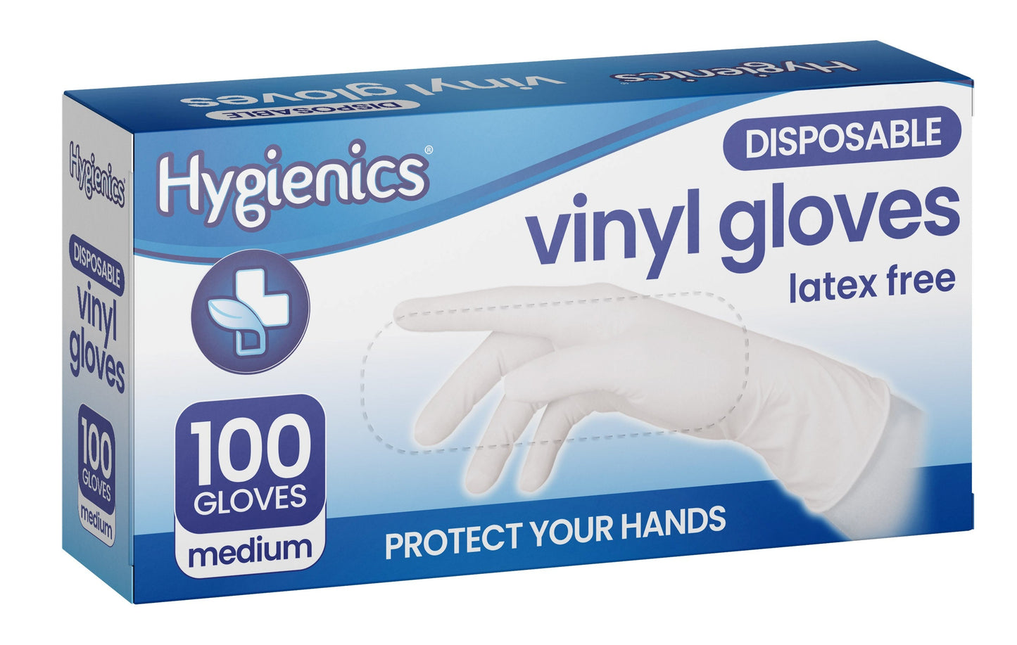 Vinyl Gloves Medium 100pk