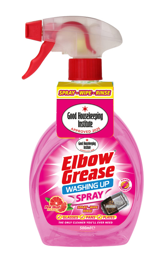 Washing Up Liquid Spray Pink 500ml