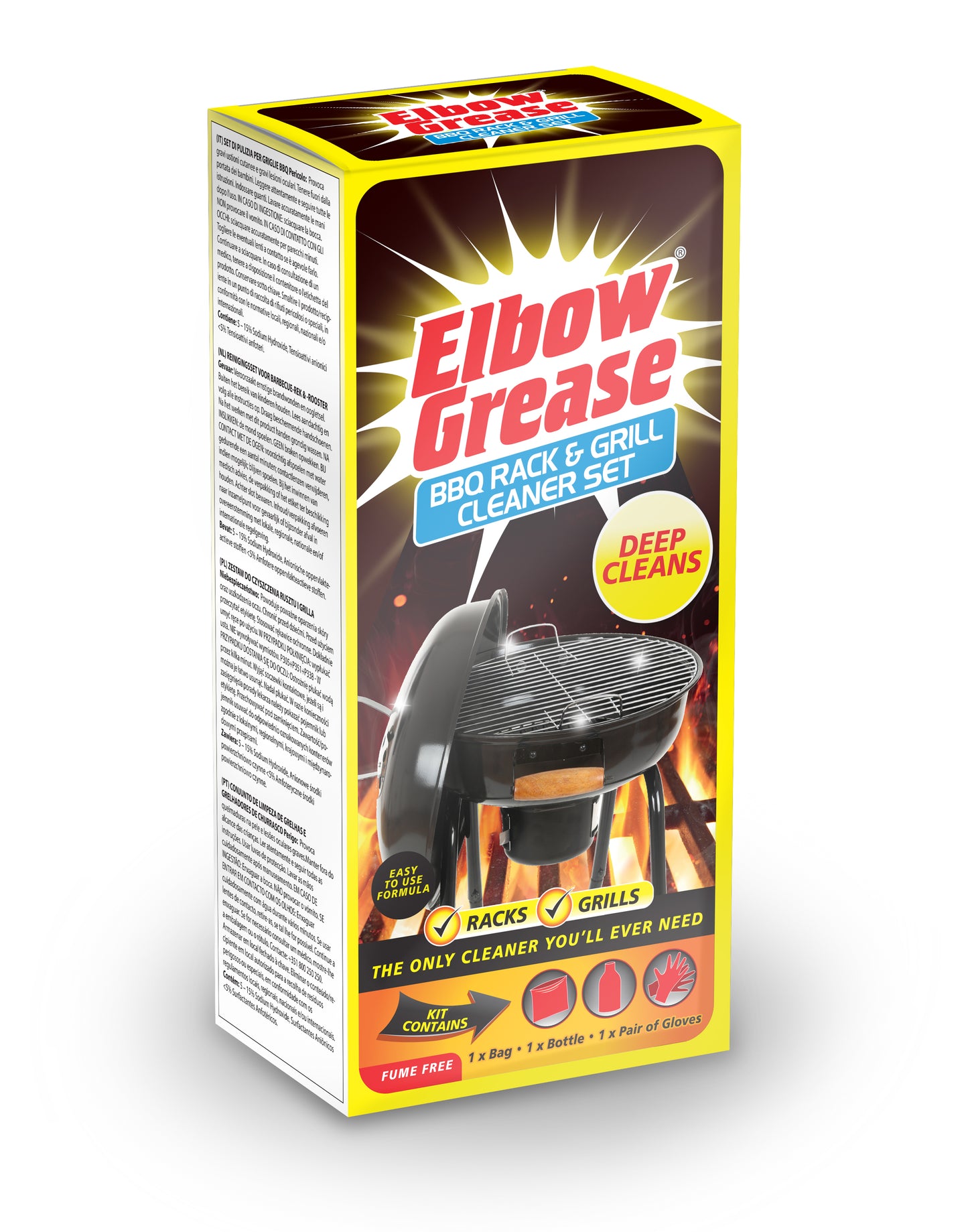 Elbow Grease Bbq Rack And Grill Cleaning Set