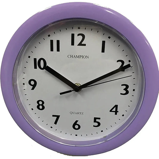 Champion Wall Clock Lilac