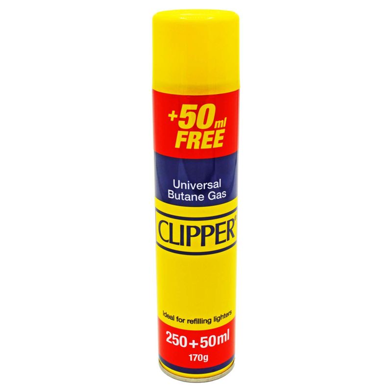 Butane Gas Universal Valve 300ml Clipper