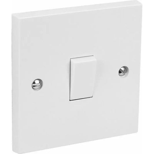 1 Gang 2 Way Light Switch Knightsbridge - Box of 10