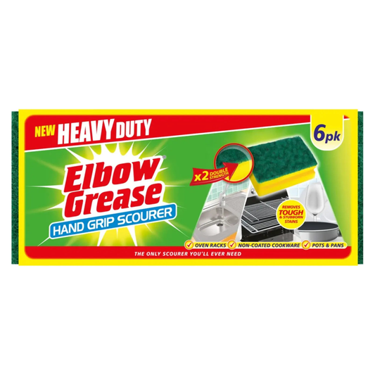 Kitchen Scourer 6 pack Elbow Grease - Box of 12