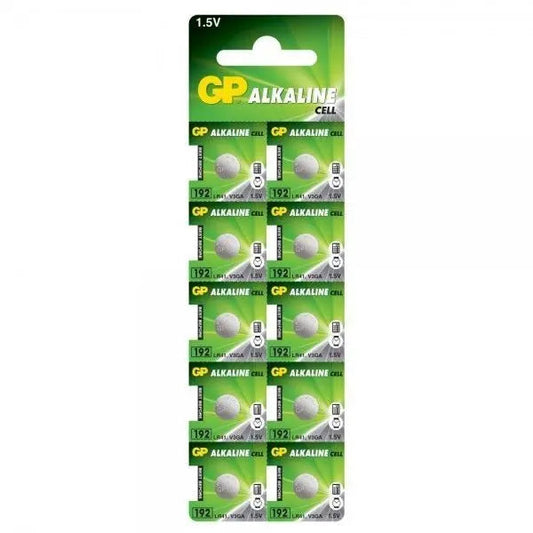 GP LR44 Alkaline Battery 10 Pack