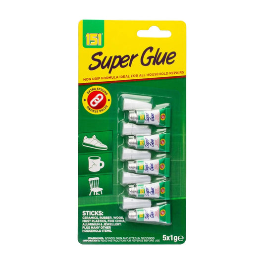 Super Glue 5 Pack - Box of 12