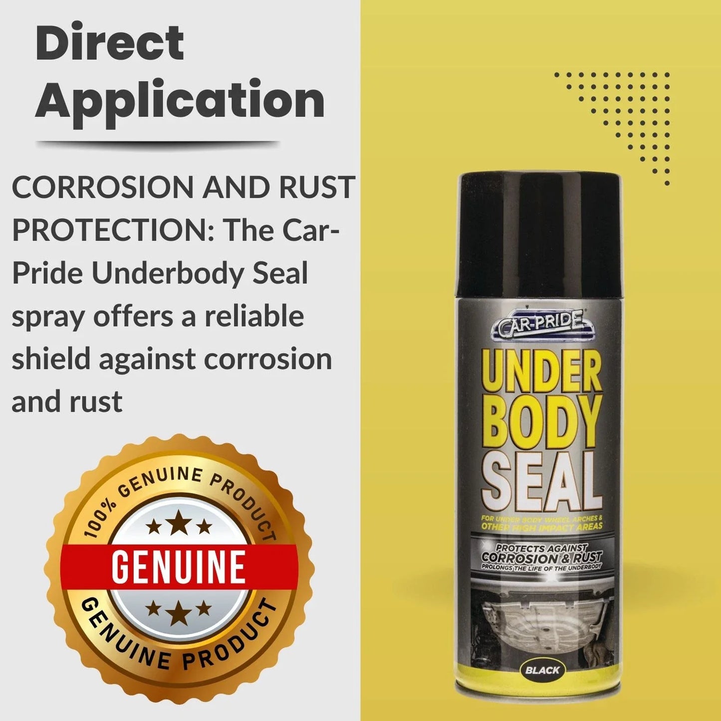 Under Body Seal Black – 400ml Car Underbody Protection & Rustproof Coating