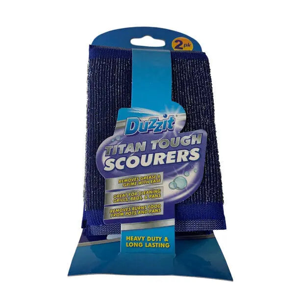 Titan Steel Scourer 2 pack Duzzit - Box of 12