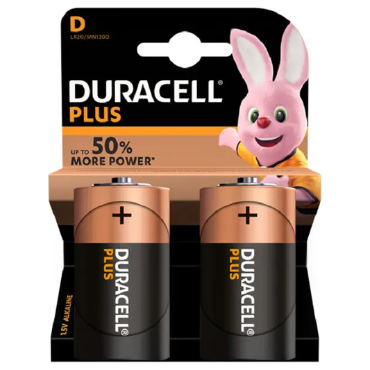 D Duracell Plus - Box of 10