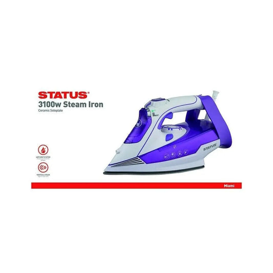 Steam Iron Miami 3100w - Status