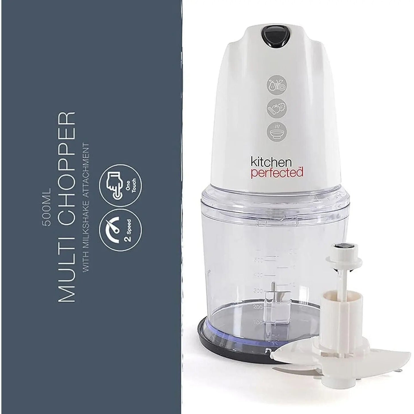 Multi Chopper w/Attachment 500ml 260w