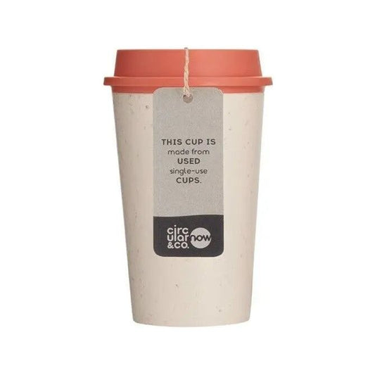 340ml Insulated Cup Peach - Circular Now & Co - Box of 10
