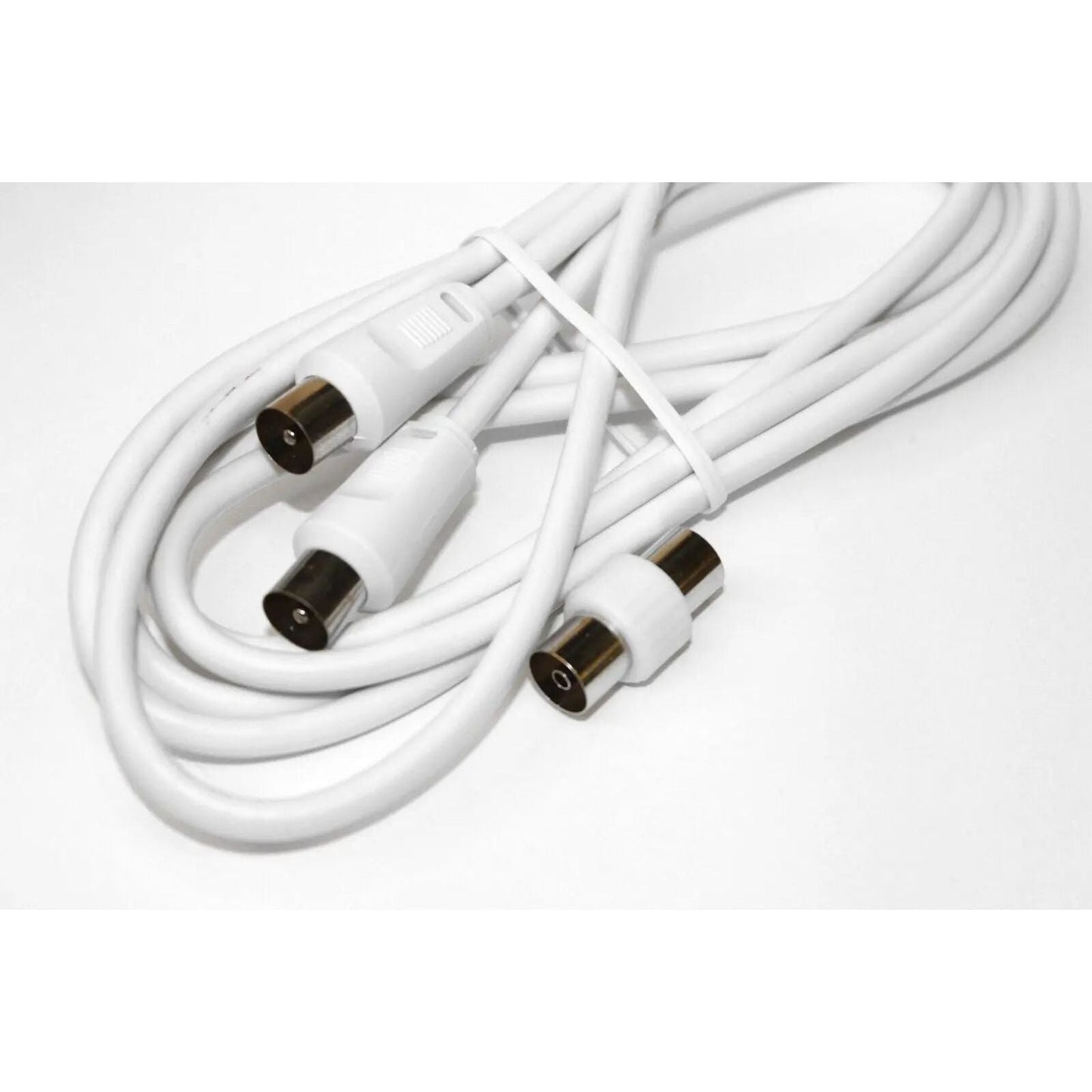 4 Metre Aerial Coaxial Lead - Pack of 6