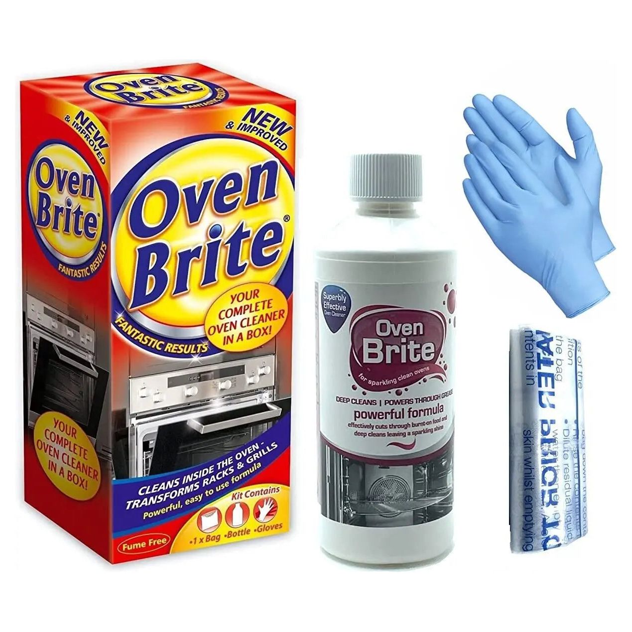 Oven Cleaner 500ml Set Oven Brite  - Box of 12