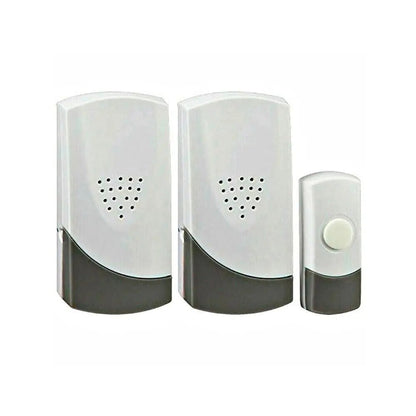 Wire-Free Door Chime Kit With 2 Chime Units