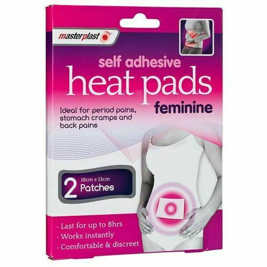 Self Adhesive Instant Fem Heat Pads pack of 2 - Box of 12