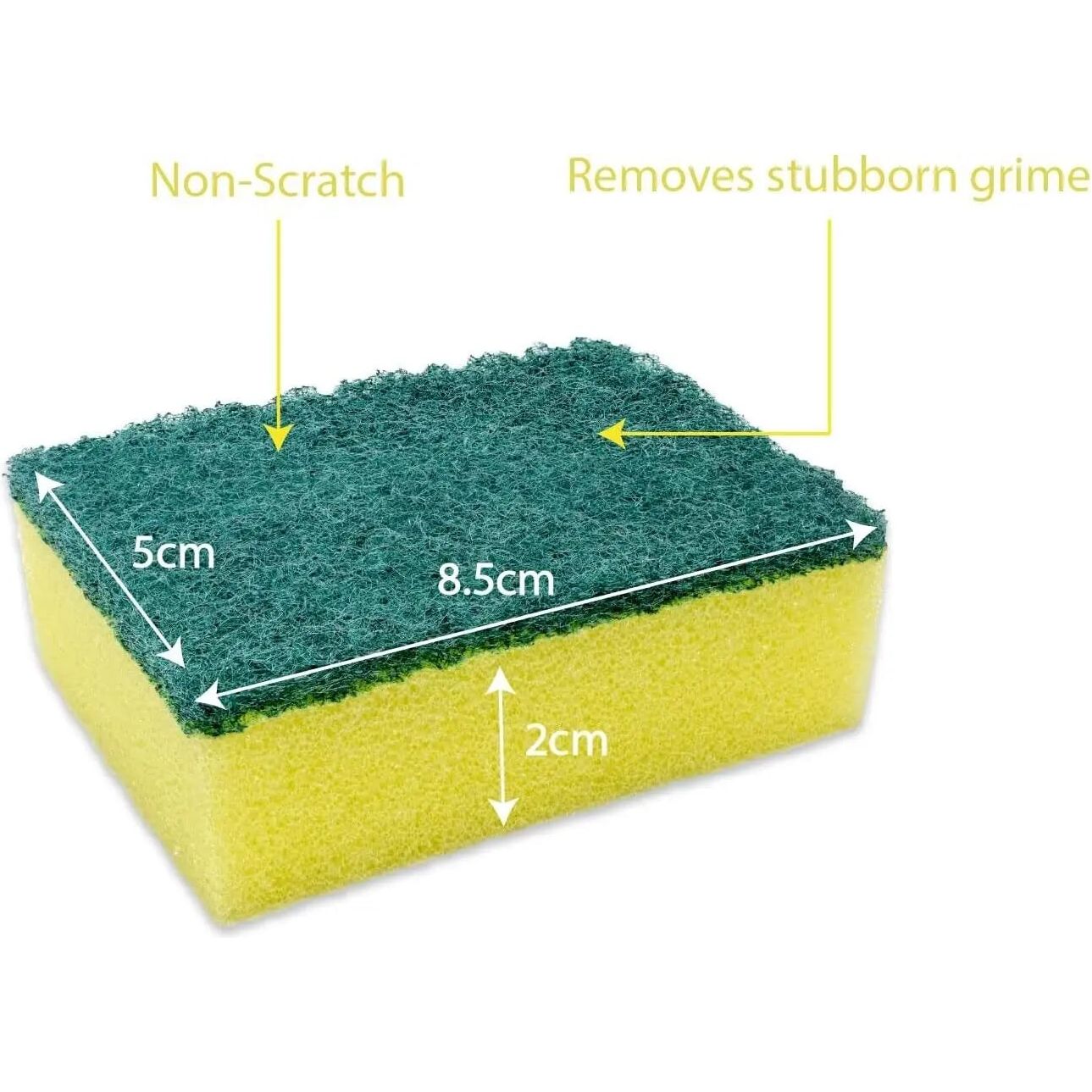 Sponge Scourers Washing up Sponge 20 pack Duzzit - Box of 10