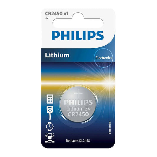 CR2450 Lithium Battery - Box of 10