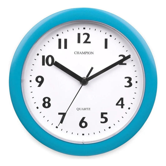Champion Wall Clock Blue