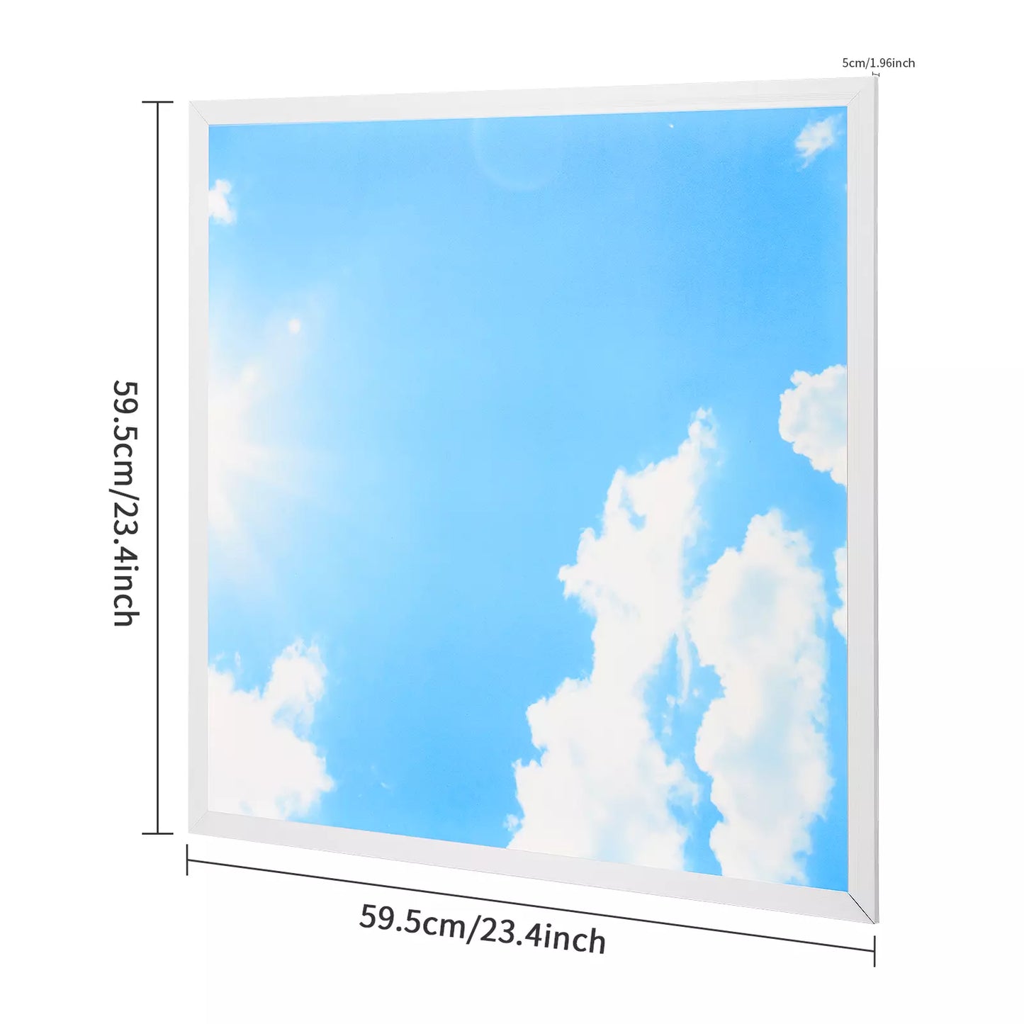 48W LED Recessed Sky Panel Light