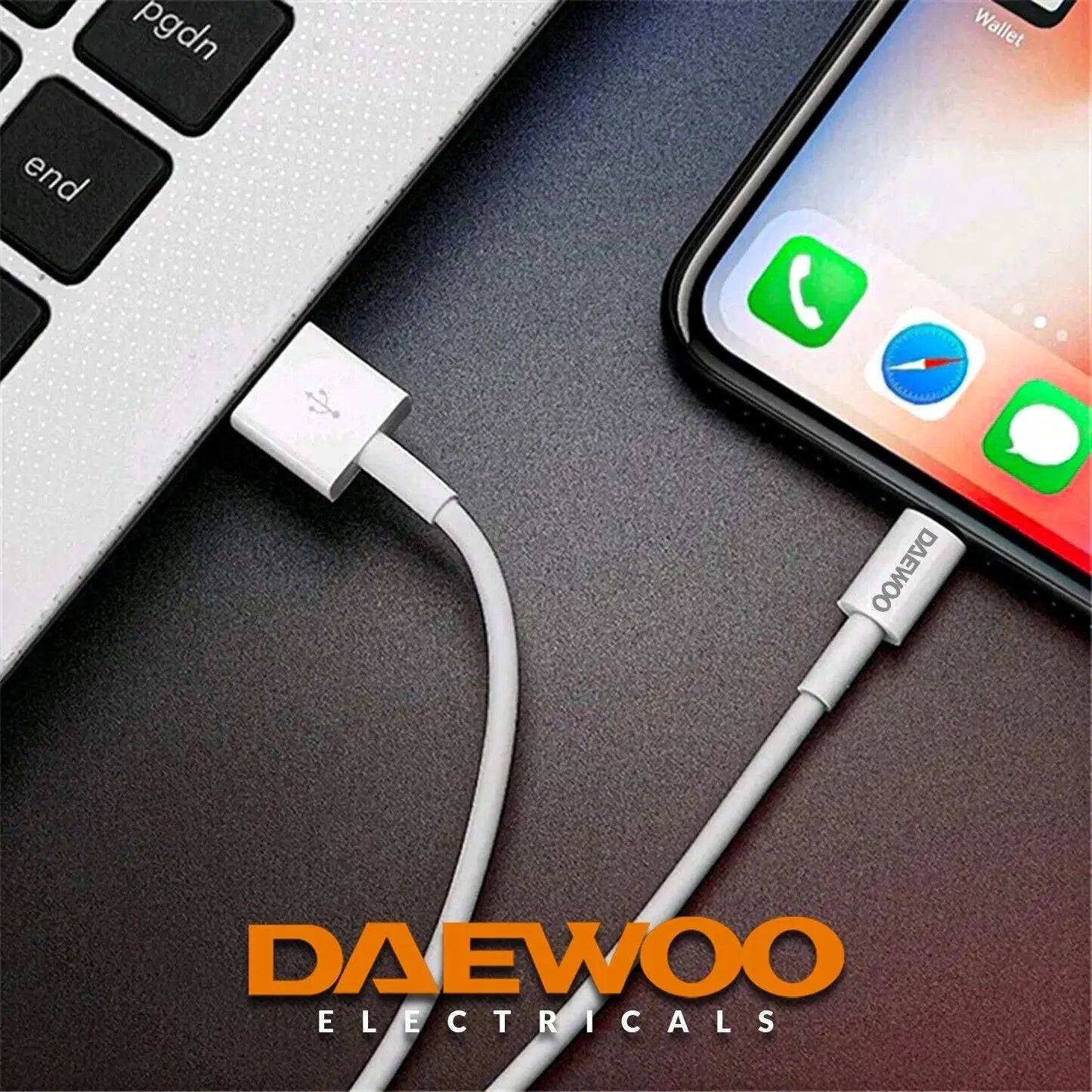 IPhone Charging Cable - Daewoo - Pack of 6