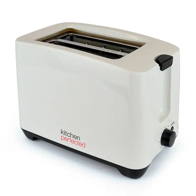 White Extra Wide Slot Toaster- Kitchen Perfected