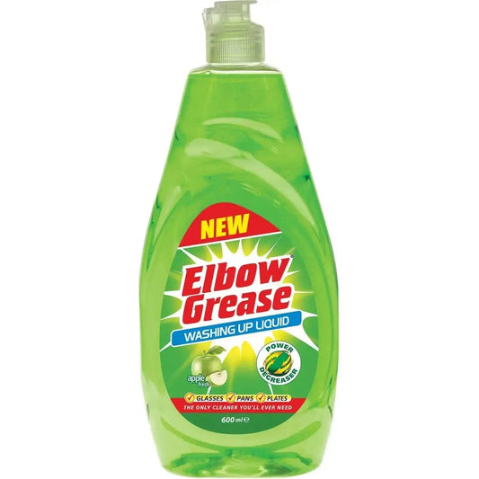 Elbow Grease Washing Up Liquid Apple Fresh 600ml - Box of 12