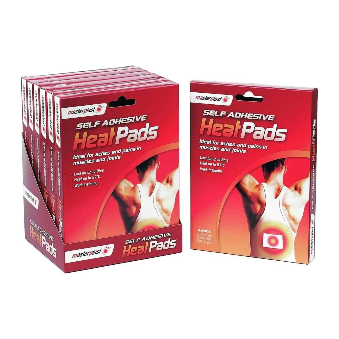 Heat Pads Self Adhesive 2 pack - Box of 12