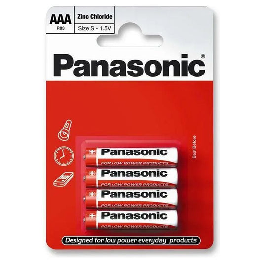 AAA Panasonic 4 pk - Box of 12